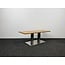 Lamers Kantoormeubelen  Salon Tafel - Houten Blad | 120 x 45 cm