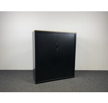 Archiefkast Zwart 138x120x45 cm