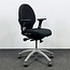 RH RH Extend 200 bureaustoel - Zwart - Aluminium Voetkruis