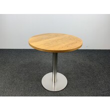 Houten Ronde Tafel - 76,5 x 70 cm