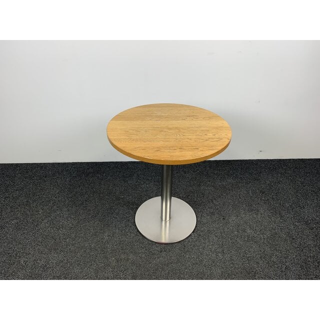 Houten Ronde Tafel - 76,5 x 70 cm