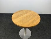 Houten Ronde Tafel - 76,5 x 70 cm