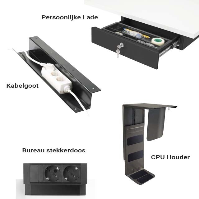 Arbo Zit-Sta Bureau NPR Motion 200x80 cm | Elektrisch Verstelbaar Arbo Zit-Sta Bureau NPR Motion 200x80 cm | Elektrisch Verstelbaar