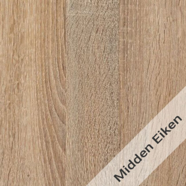 Vergadertafel Manager Ovaal 320 x 120 cm - Midden Eiken Vergadertafel Manager Ovaal 320 x 120 cm - Midden Eiken