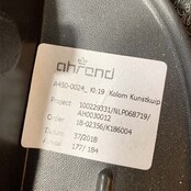 Ahrend Merryfair Bureaustoel Zwart Ahrend Merryfair Bureaustoel Zwart