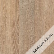 Vergadertafel Manager XL Ovaal - Midden Eiken | 420 x 138 cm