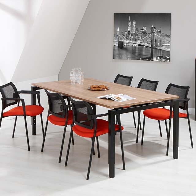 Vergadertafel Nubic 200x100 cm Vergadertafel Nubic 200x100 cm