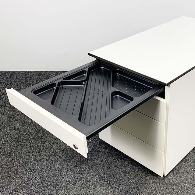 Drentea Ladeblok Wit - 3 Laden en 1 Pennenlade