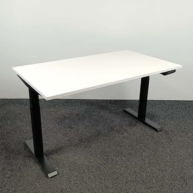 Lando Balance Bureau Slinger Verstelbaar, Zwart onderstel