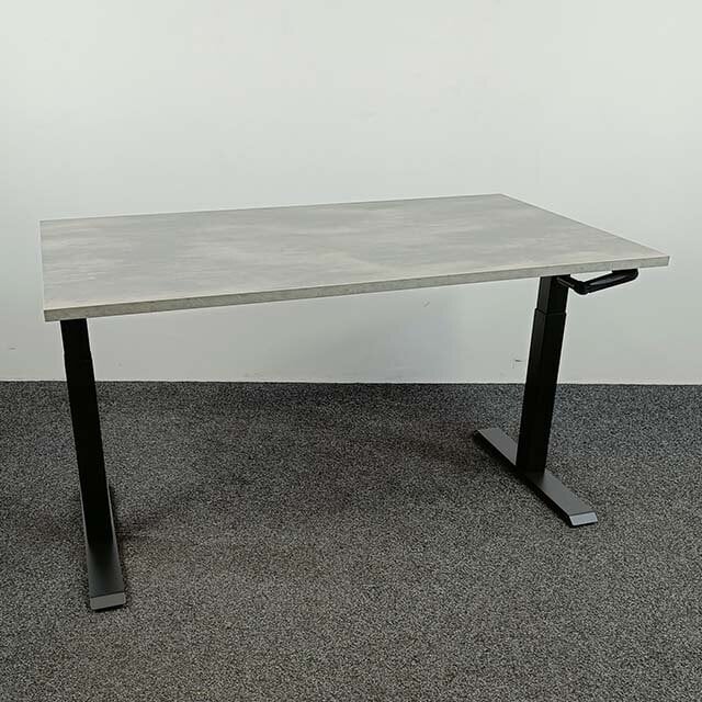 Lando Balance Bureau Slinger Verstelbaar, Zwart onderstel