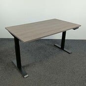 Lando Balance Bureau Slinger Verstelbaar, Zwart onderstel