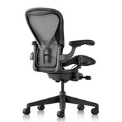 Herman Miller Aeron Bureaustoel, Graphite Maat B