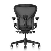 Herman Miller Aeron Bureaustoel, Graphite Maat B