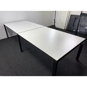 Gispen Vergadertafel 74x320x120 cm Wit Blad