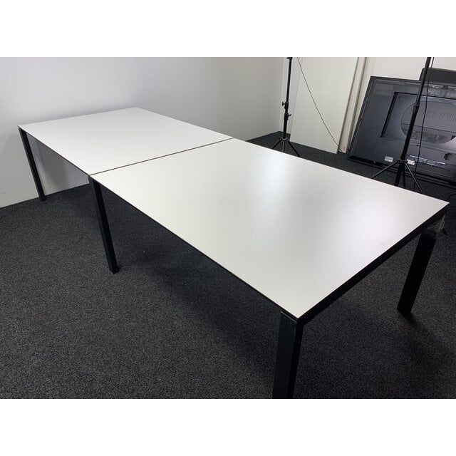 Gispen Vergadertafel 74x320x120 cm Wit Blad