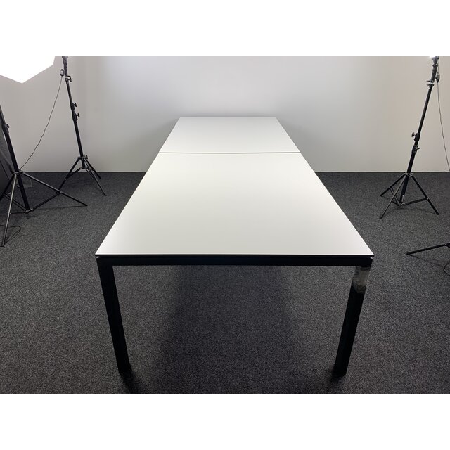 Gispen Vergadertafel 74x320x120 cm Wit Blad