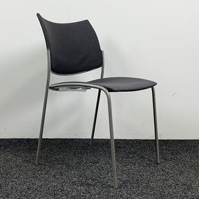 Casala Kantinestoel - Grijs Gestoffeerd
