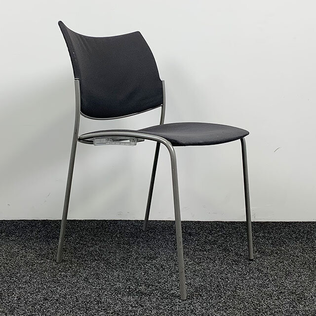 Casala Kantinestoel - Grijs Gestoffeerd