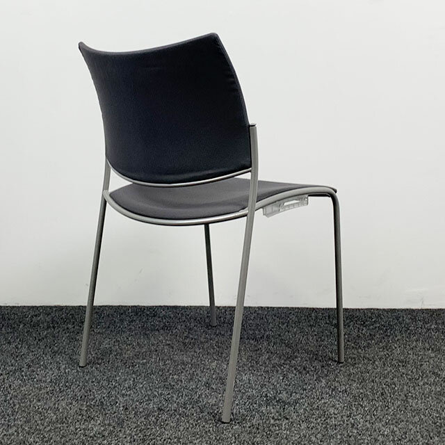 Casala Kantinestoel - Grijs Gestoffeerd