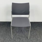 Casala Kantinestoel - Grijs Gestoffeerd
