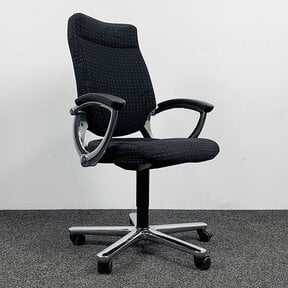 Girsberger Directiestoel Zwarte Stof