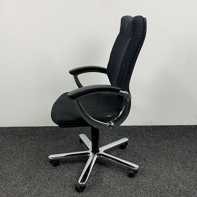 Girsberger Directiestoel Zwarte Stof