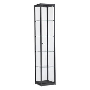 Vitrinekast 200 x 40 x 40 cm Haaks Profiel
