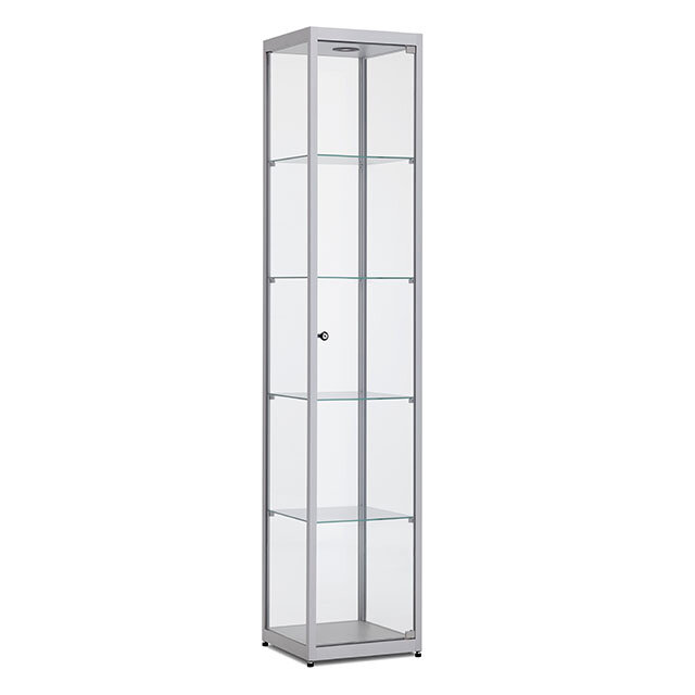 Vitrinekast 200 x 40 x 40 cm Haaks Profiel Vitrinekast 200 x 40 x 40 cm Haaks Profiel