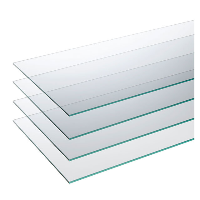 Vitrinekast 200 x 50 x 50 cm Haaks Profiel