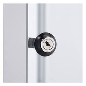 Vitrinekast 200 x 50 x 50 cm Haaks Profiel