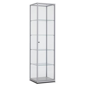 Vitrinekast 200 x 50 x 50 cm Haaks Profiel