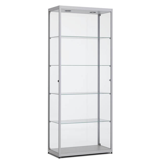 Vitrinekast - Haaks Profiel | 200 x 80 x 40 cm