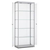 Vitrinekast - Haaks Profiel | 200 x 80 x 40 cm