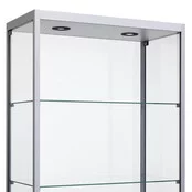 Vitrinekast - 200 x 80 x 40 cm | Haaks Profiel