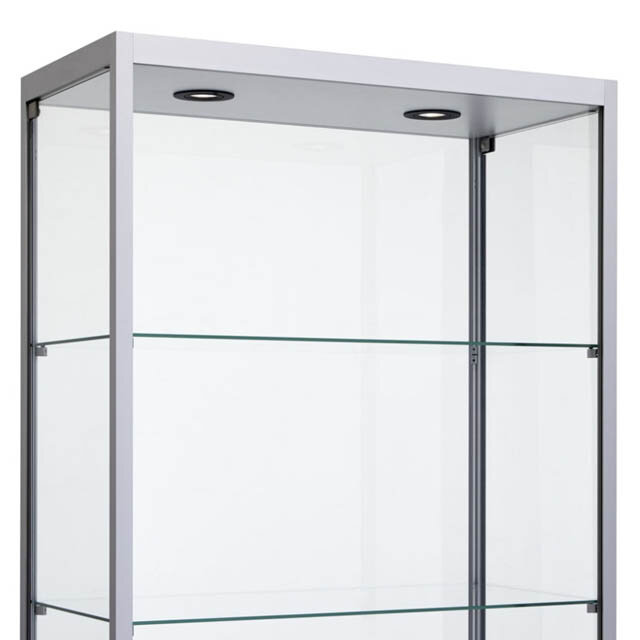 Vitrinekast - Haaks Profiel | 200 x 80 x 40 cm