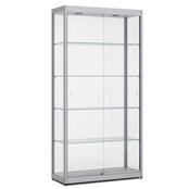 Vitrinekast 200 x 100 x 40 cm Haaks Profiel