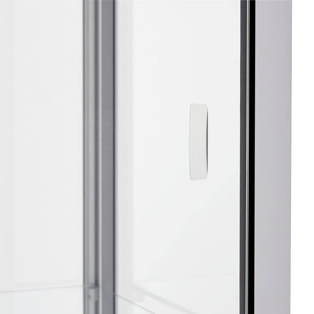 Vitrinekast 200 x 100 x 40 cm Haaks Profiel