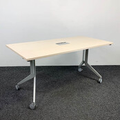 Verrijdbare Klaptafel - Ahorn Blad | 150 x 75 cm