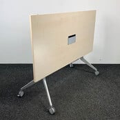 Verrijdbare Klaptafel - Ahorn Blad | 150 x 75 cm