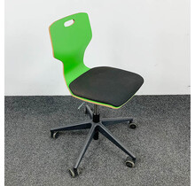 Verrijdbare Ahrend 450 Stoel - Groen / Zwart