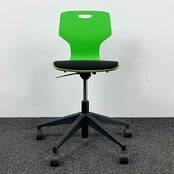 Verrijdbare Ahrend 450 Stoel - Groen / Zwart