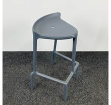 Pedrali Happy 490 Barkruk - Antraciet