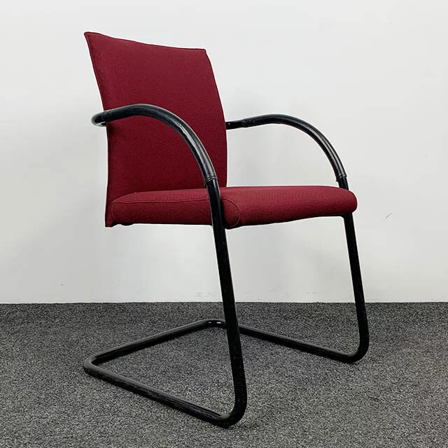 Klöber 911 Vergaderstoel | Bordeaux Rood
