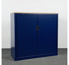 Aspa Blauwe Archiefkast 117,5x120x47 cm