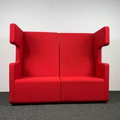 Ahrend Akoestische Oorstoel Rood