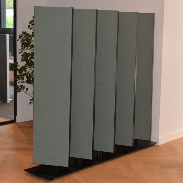 Akoestische Roomdivider - 5 Lamellen Akoestische Roomdivider - 5 Lamellen