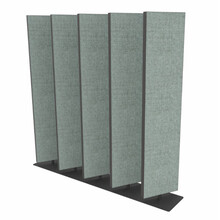 Akoestische Roomdivider - 5 Lamellen