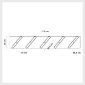 Akoestische Roomdivider - 5 Lamellen Akoestische Roomdivider - 5 Lamellen