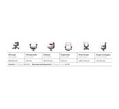 24-Uurs Bureaustoel Secure – Zwart