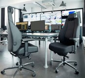 24-Uurs Bureaustoel Secure – Zwart